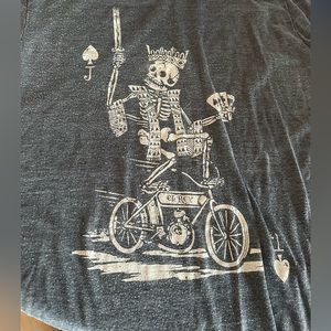 Lucky Brand Jack of Hearts Skeleton T Shirt